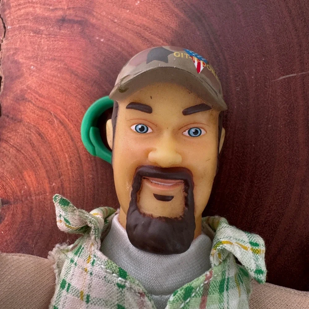 Larry The Cable‎ Guy Talking Clip On Blue Collar Comedy Tour Git-R-Done Plush